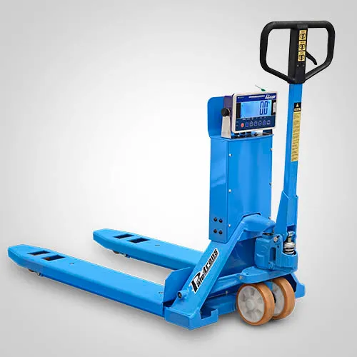 Transpalete manual Paletrans em Brasília modelo TM2000B com balança digital